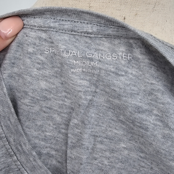 Spiritual Gangster Pure Barre Lift Tone Burn Tank Medium - Picture 4 of 4